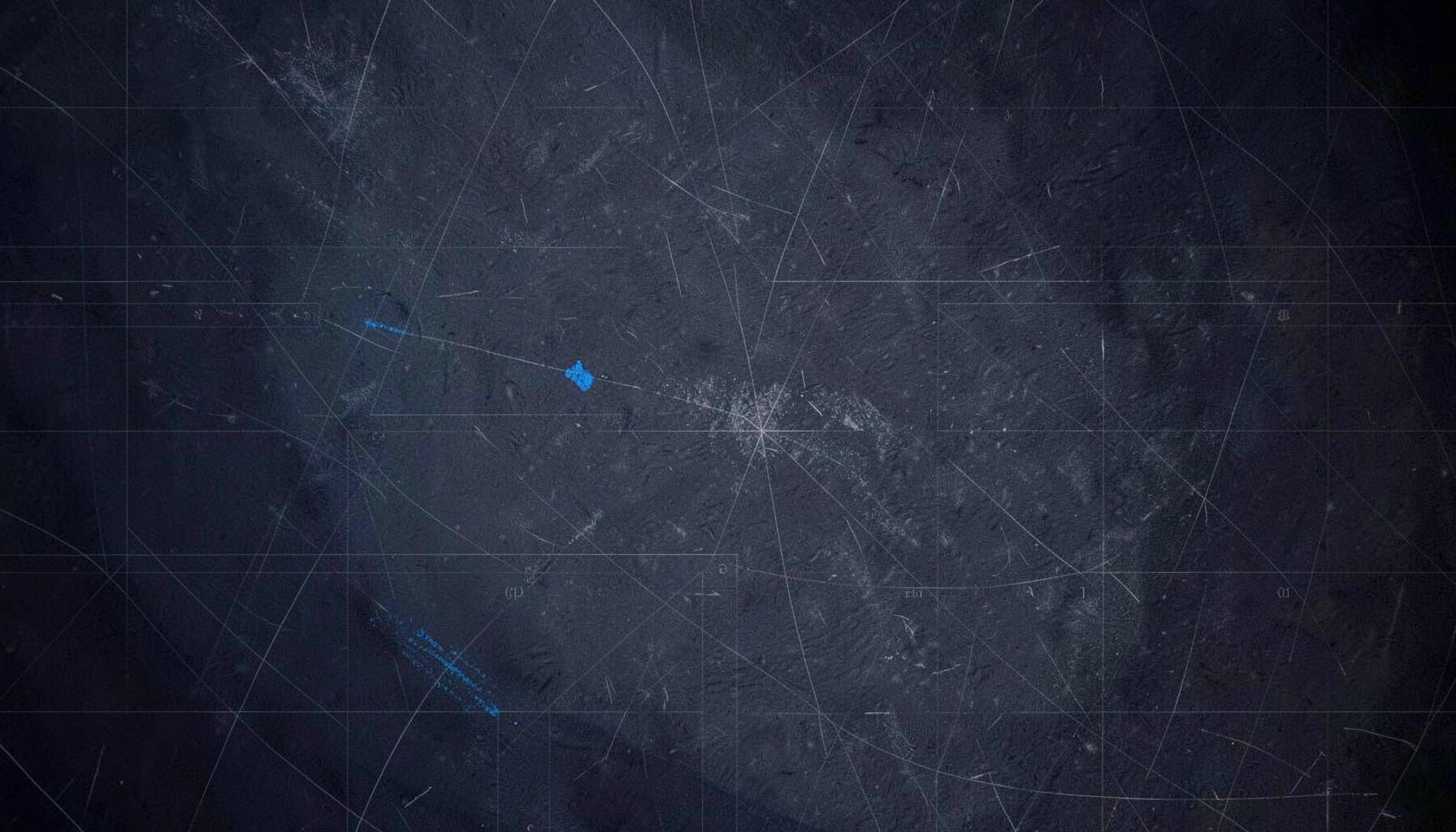 Dark abstract texture with subtle grid lines and a deep navy-to-black gradient, evoking satellite imagery and geospatial data